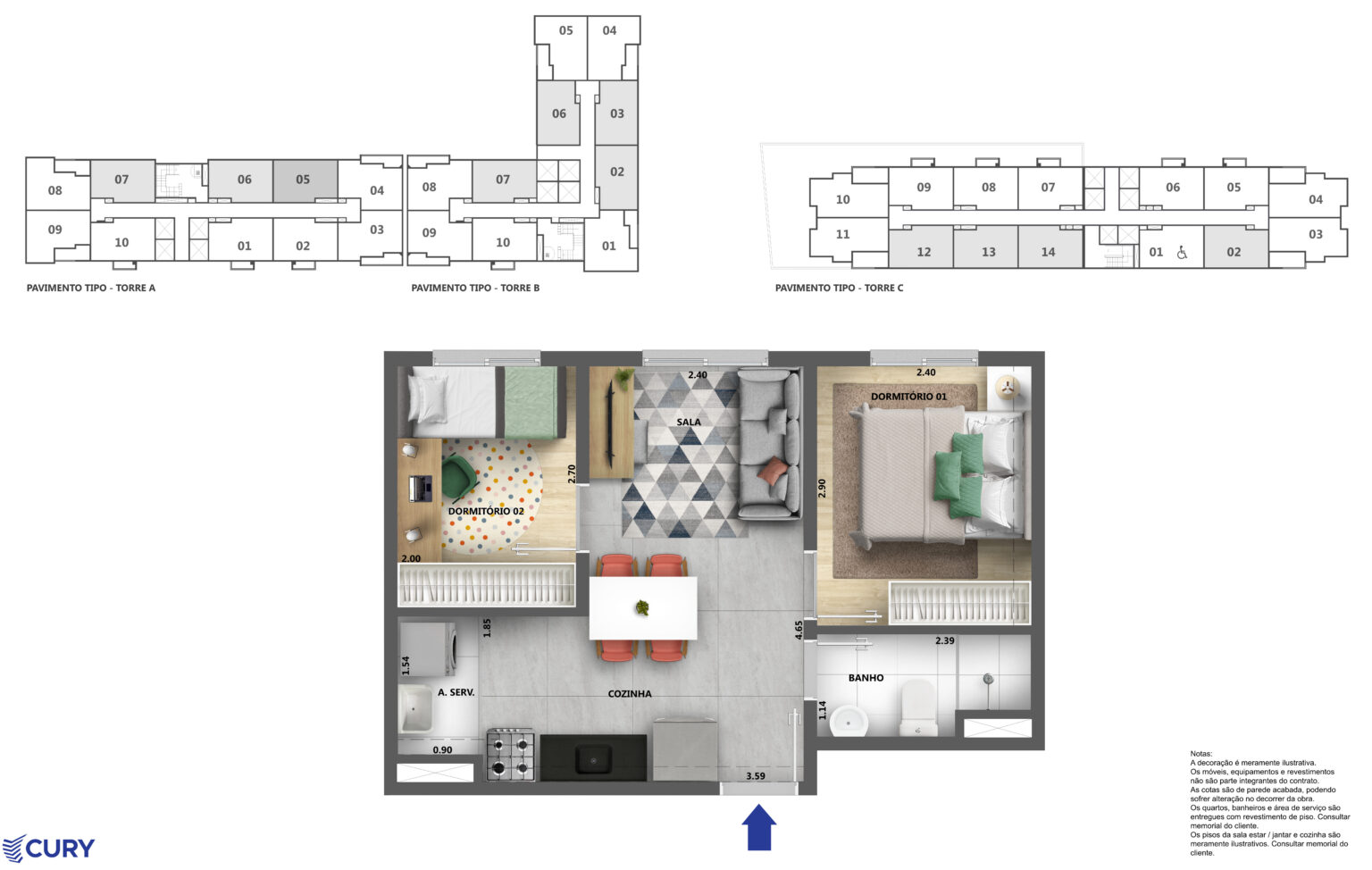 Apartamento de 2 dormitórios no Belenzinho Zona Leste São Paulo com sacada e lazer completo