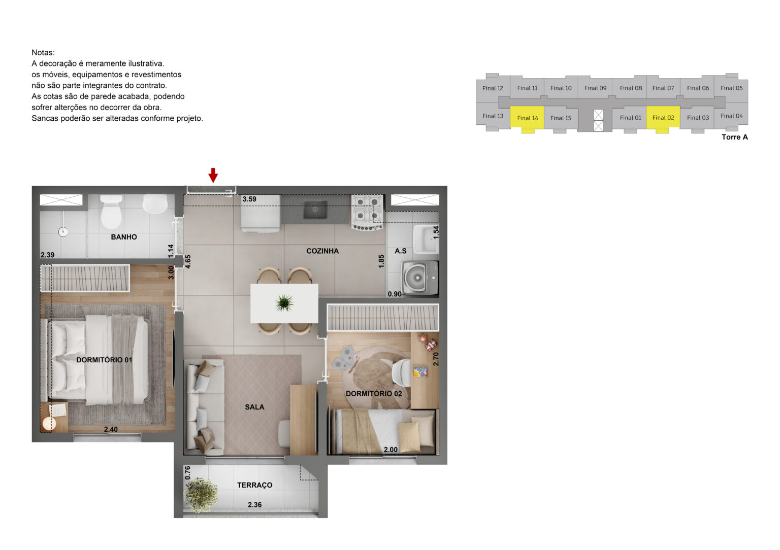 Apartamento de 2 dormitórios na Barra Funda Zona Oeste São Paulo com vaga sacada e lazer completo