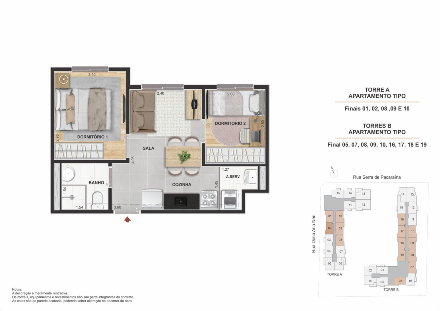 Apartamento de 2 dormitórios na Mooca Zona Leste São Paulo com sacada e lazer completo