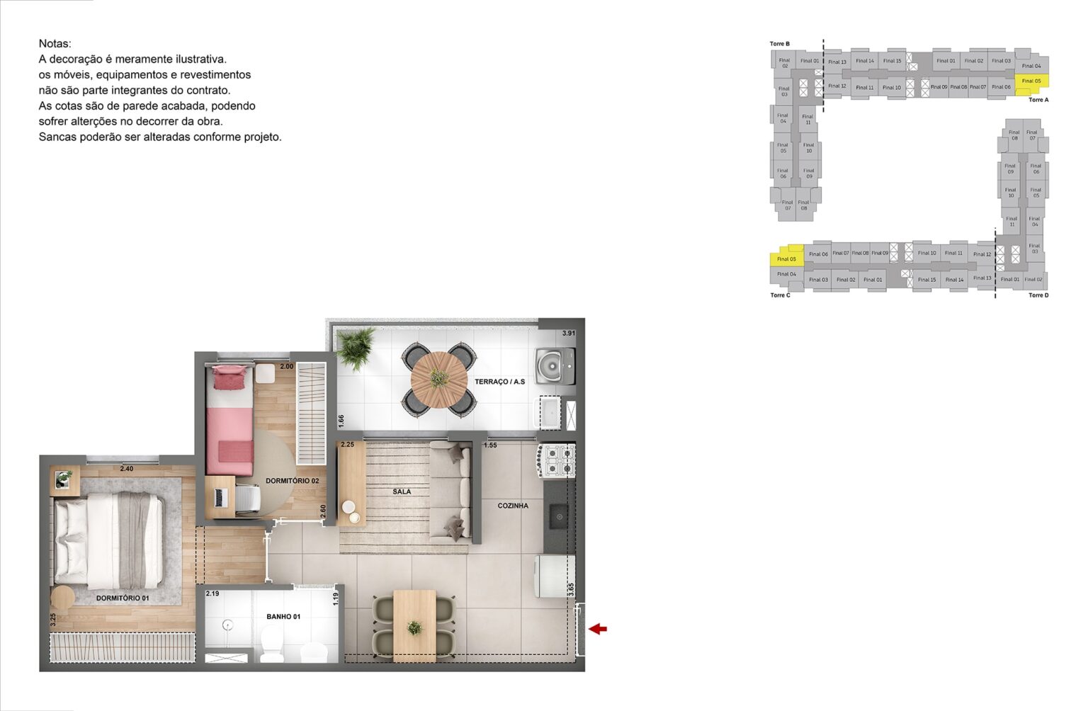 Apartamento de 1 e 2 dormitórios na Vila Carrão Zona Leste São Paulo com vaga sacada e lazer completo