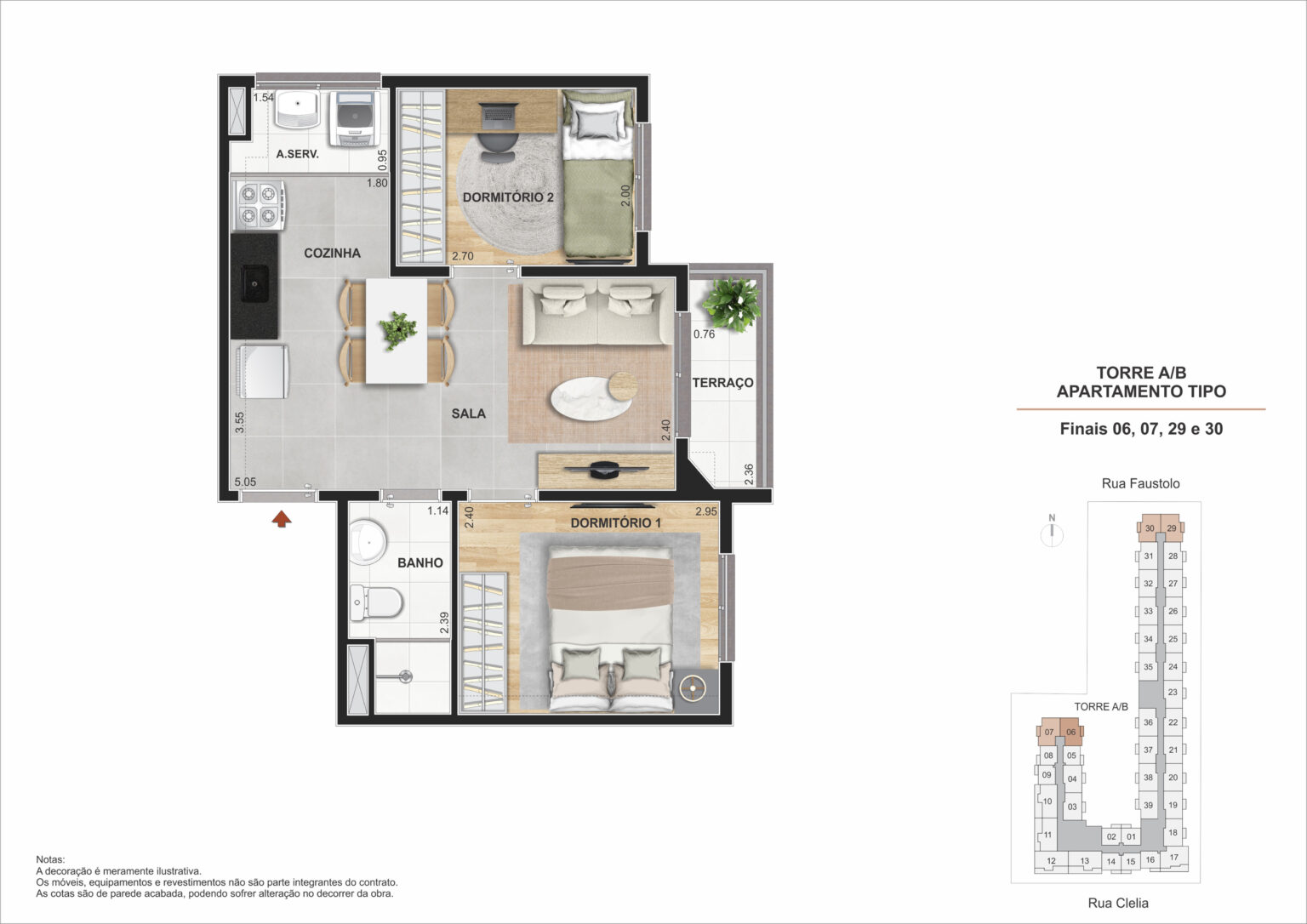 Apartamento de 1 e 2 dormitórios na Vila Romana Zona Oeste São Paulo com vaga sacada e lazer completo