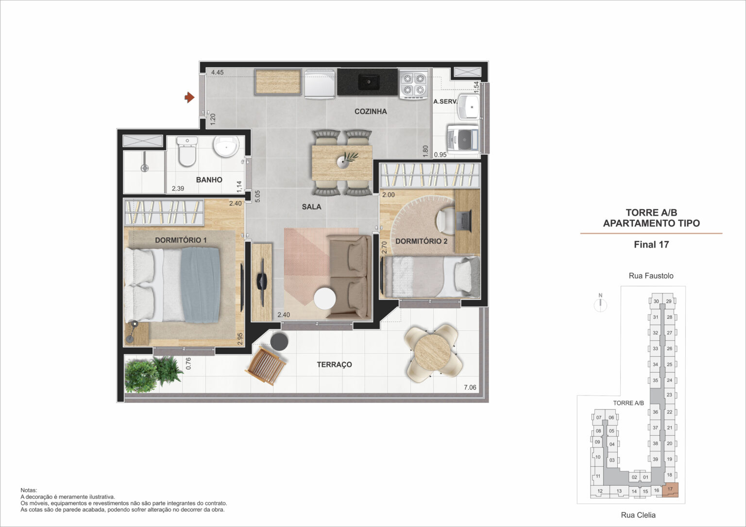 Apartamento de 1 e 2 dormitórios na Vila Romana Zona Oeste São Paulo com vaga sacada e lazer completo