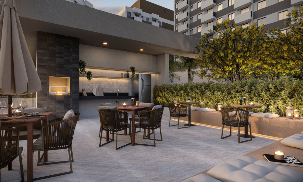 Apartamento de 2 dormitórios na City América Zona Norte São Paulo com sacada e lazer completo