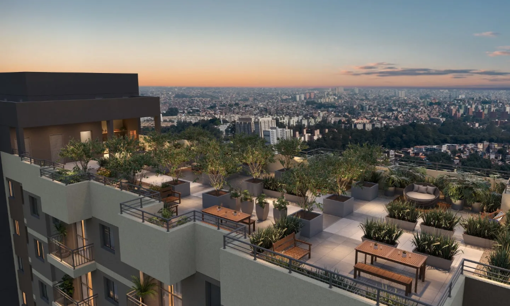 Apartamento de 2 e 3 dormitórios no Campo Limpo Zona Sul São Paulo com sacada e lazer completo