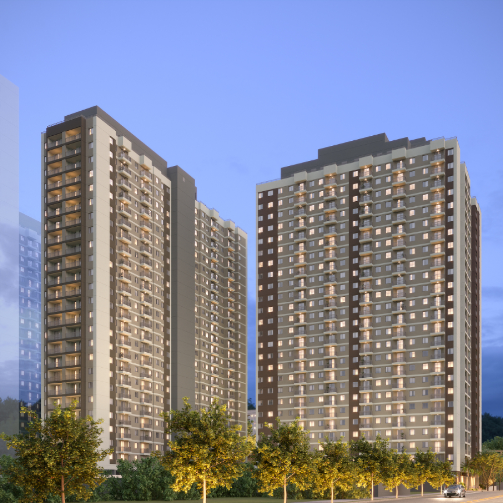 Apartamento de 2 e 3 dormitórios no Campo Limpo Zona Sul São Paulo com sacada e lazer completo