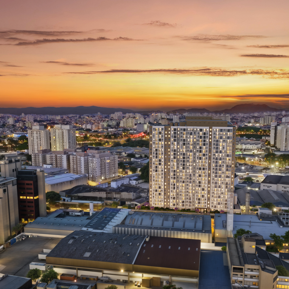 Apartamento de 2 dormitórios na Água Branca Zona Oeste São Paulo com sacada e lazer completo