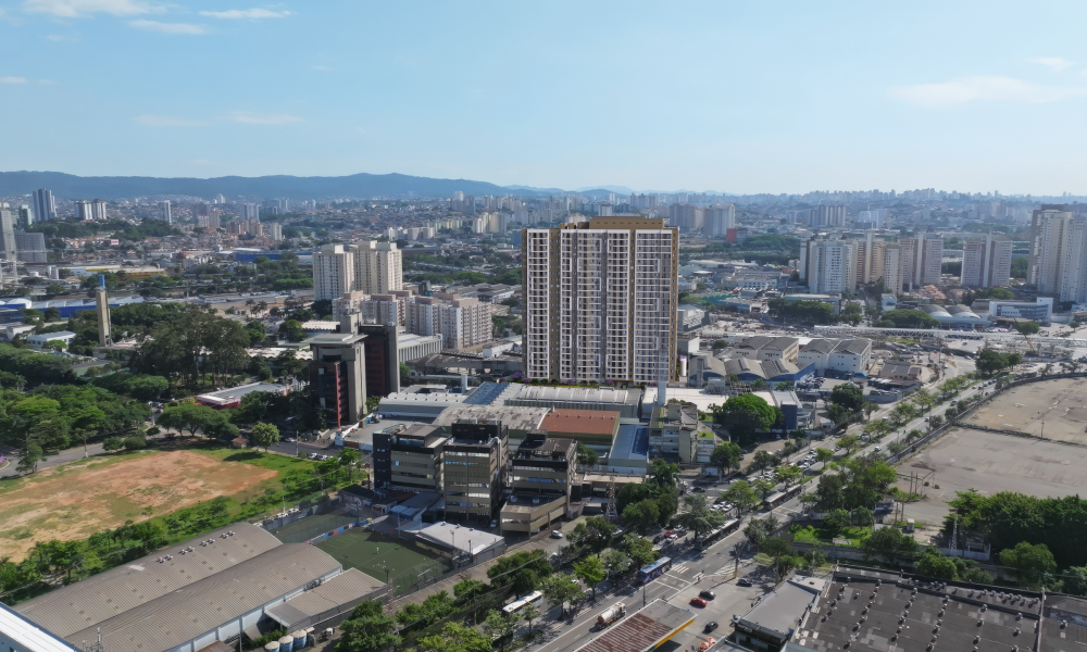 Apartamento de 2 dormitórios na Água Branca Zona Oeste São Paulo com sacada e lazer completo