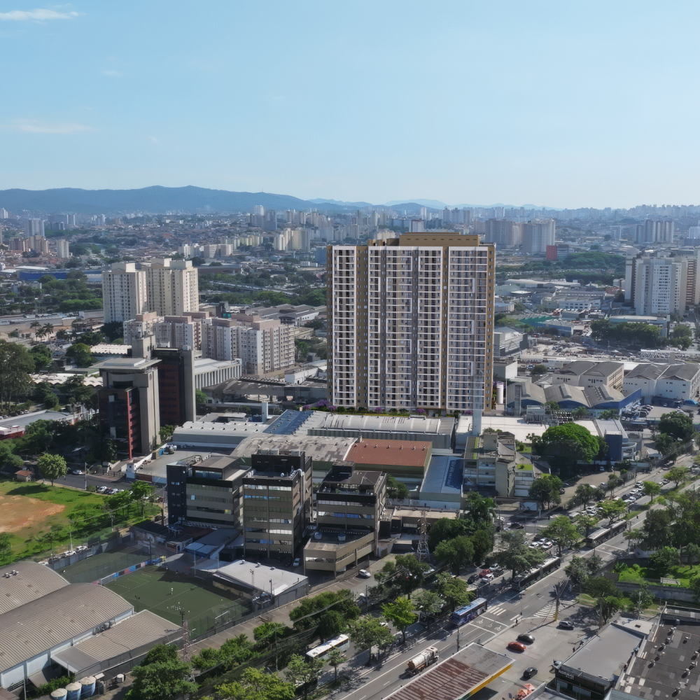 Apartamento de 2 dormitórios na Água Branca Zona Oeste São Paulo com sacada e lazer completo