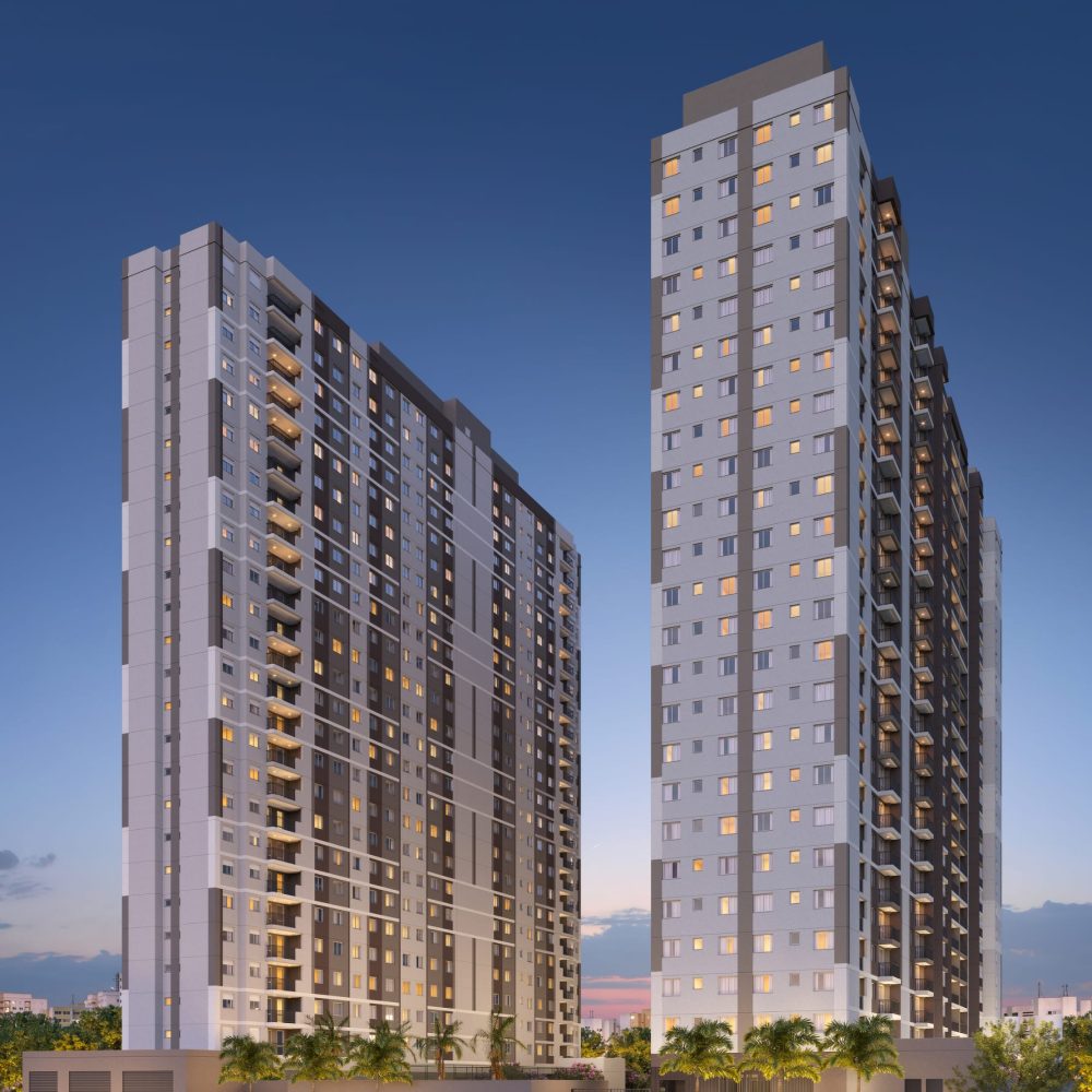 Apartamento de 2 dormitórios no Belenzinho Zona Leste São Paulo com sacada e lazer completo