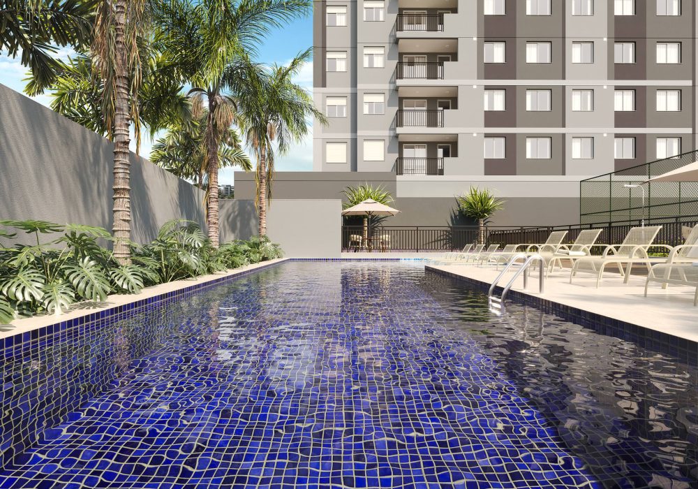 Apartamento de 2 dormitórios no Belenzinho Zona Leste São Paulo com sacada e lazer completo