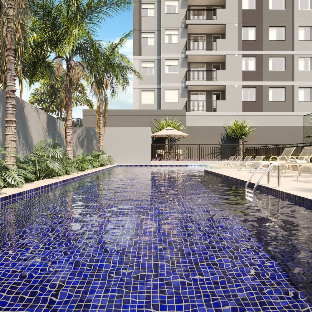 Apartamento de 2 dormitórios no Belenzinho Zona Leste São Paulo com sacada e lazer completo
