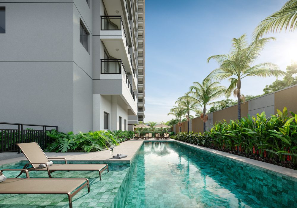 Apartamento de 2 dormitórios na Chácara Santo Antônio Zona Sul São Paulo com vaga sacada e lazer completo