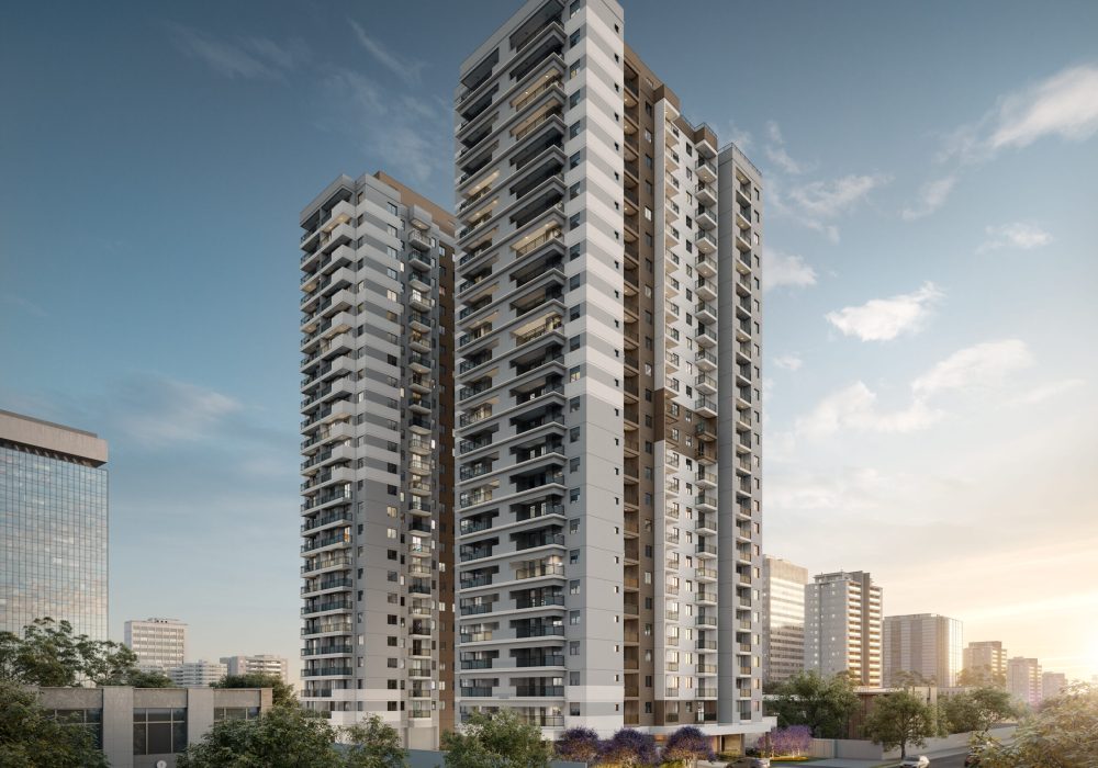 Apartamento de 2 dormitórios na Chácara Santo Antônio Zona Sul São Paulo com vaga sacada e lazer completo