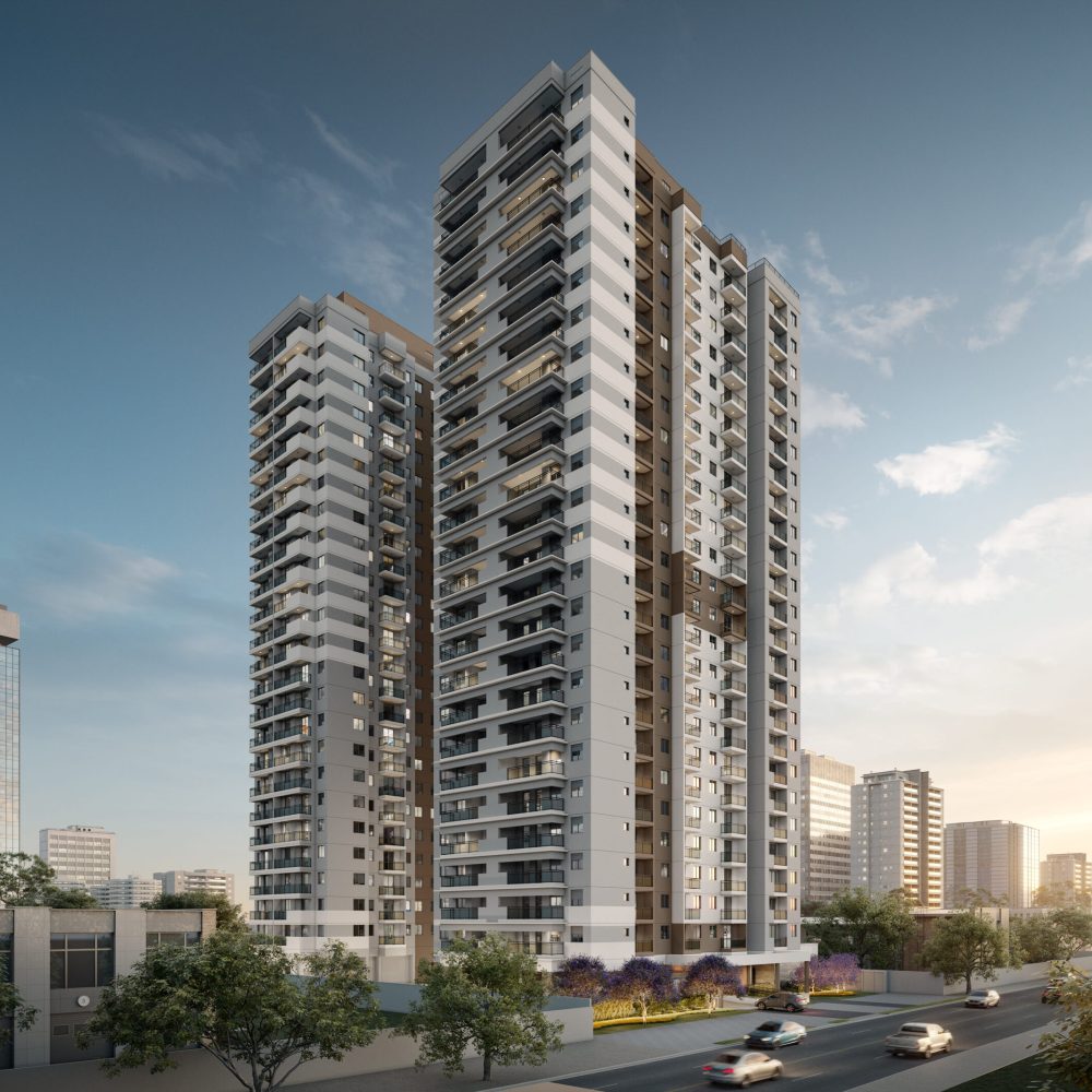 Apartamento de 2 dormitórios na Chácara Santo Antônio Zona Sul São Paulo com vaga sacada e lazer completo