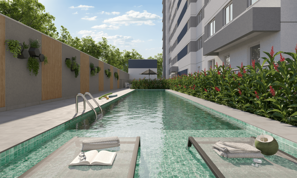 Apartamento de 1 e 2 dormitórios no Jaguaré Zona Oeste São Paulo com sacada e lazer completo