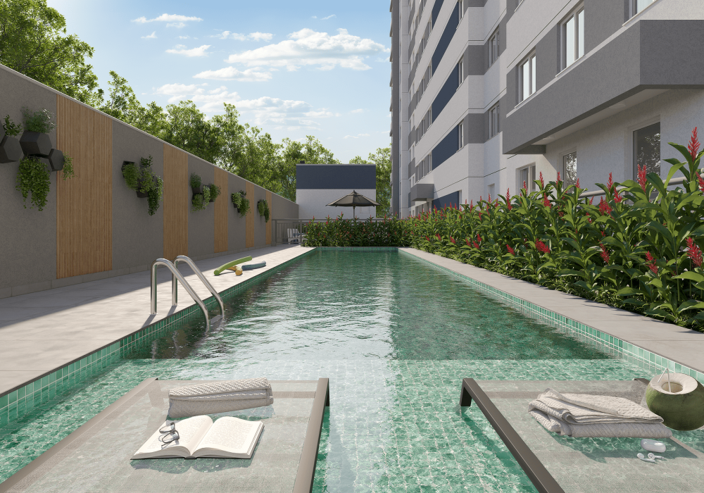 Apartamento de 1 e 2 dormitórios no Jaguaré Zona Oeste São Paulo com sacada e lazer completo